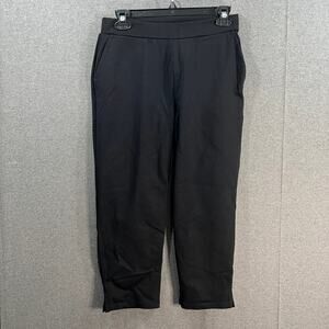 Susan Graver Weekend Premium Stretch Pull-On Capri Leggings Black, X-Small